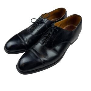 Tom James Brampton Cap Toe Oxford Black 10.5D England